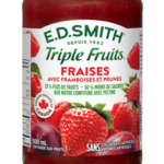 Tartinade aux fraises, framboises et prunes E.D.SMITH TRIPLE FRUITSᴹᴰ