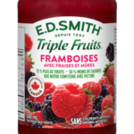 Tartinade aux framboises, fraises et mûres E.D.SMITH TRIPLE FRUITSᴹᴰ
