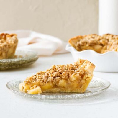 Tarte Crumble aux Pommes