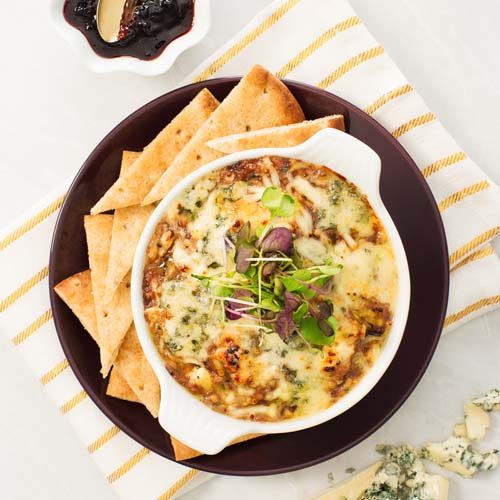 Trempette au Fromage Bleu et aux Cassis