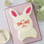 Gâteau Lapin de Pâques aux fraises