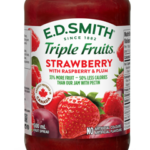 E.D.SMITH TRIPLE FRUITS®  Strawberry Raspberry & Plum Fruit Spread
