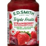 E.D.SMITH TRIPLE FRUITS®  Strawberry Raspberry & Plum Fruit Spread