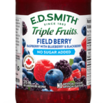 E.D.SMITH TRIPLE FRUITS® No Sugar Added Field Berry Fruit Spread
