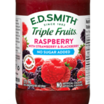E.D.SMITH TRIPLE FRUITS® No Sugar Added Raspberry Strawberry Blackberry Fruit Spread