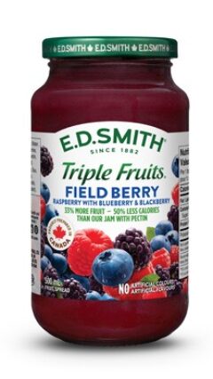 E.D.SMITH TRIPLE FRUITS Field Berry Fruit Spread