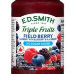 E.D.SMITH TRIPLE FRUITS® No Sugar Added Field Berry Fruit Spread