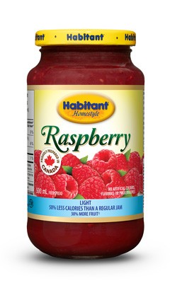 HABITANT Raspberry Light Fruit Spread