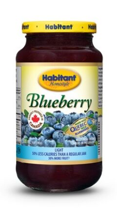 HABITANT Blueberry Light Fruit Spread