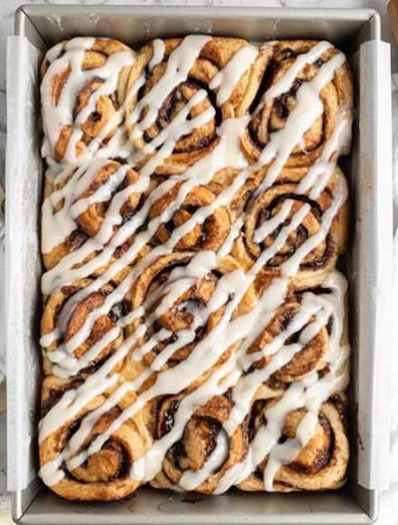 Brown Butter Apple Cinnamon Rolls