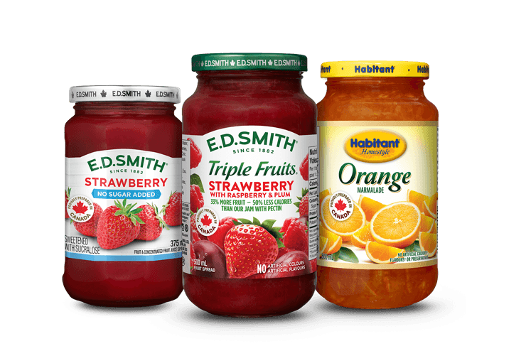 E.D. Smith Jams, Jellies, and Fruit Spreads