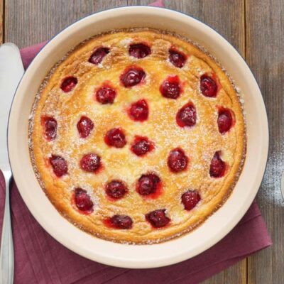 Cherry Custard Pie