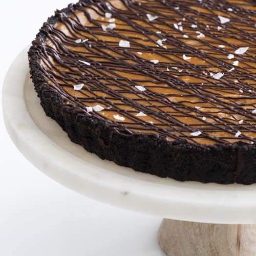 Dark Chocolate Pumpkin Tart