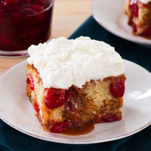 Pie Filling Poke Cake