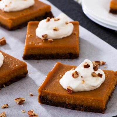 Pumpkin Pie Bars