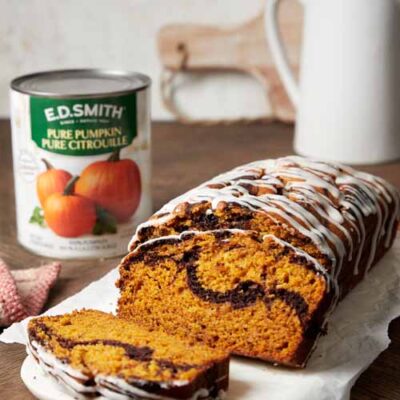 Pumpkin Chocolate Swirl Loaf