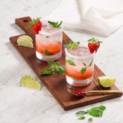 Strawberry Mint Mojito