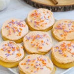 Soft Pumpkin Spice Sugar Cookies