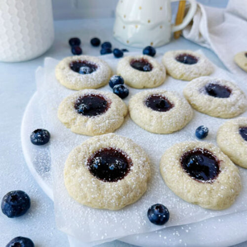 Vegan Thumbprint Cookies